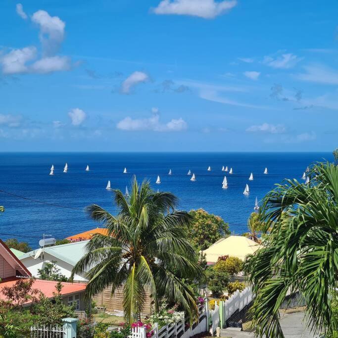 Ti Sucrier Jaune - Douceur Caraibe Vue Mer Le Carbet Extérieur photo